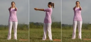 Katichakrasana-Yoga-Pose-Standing-Spinal-Twist-Yoga-Pose